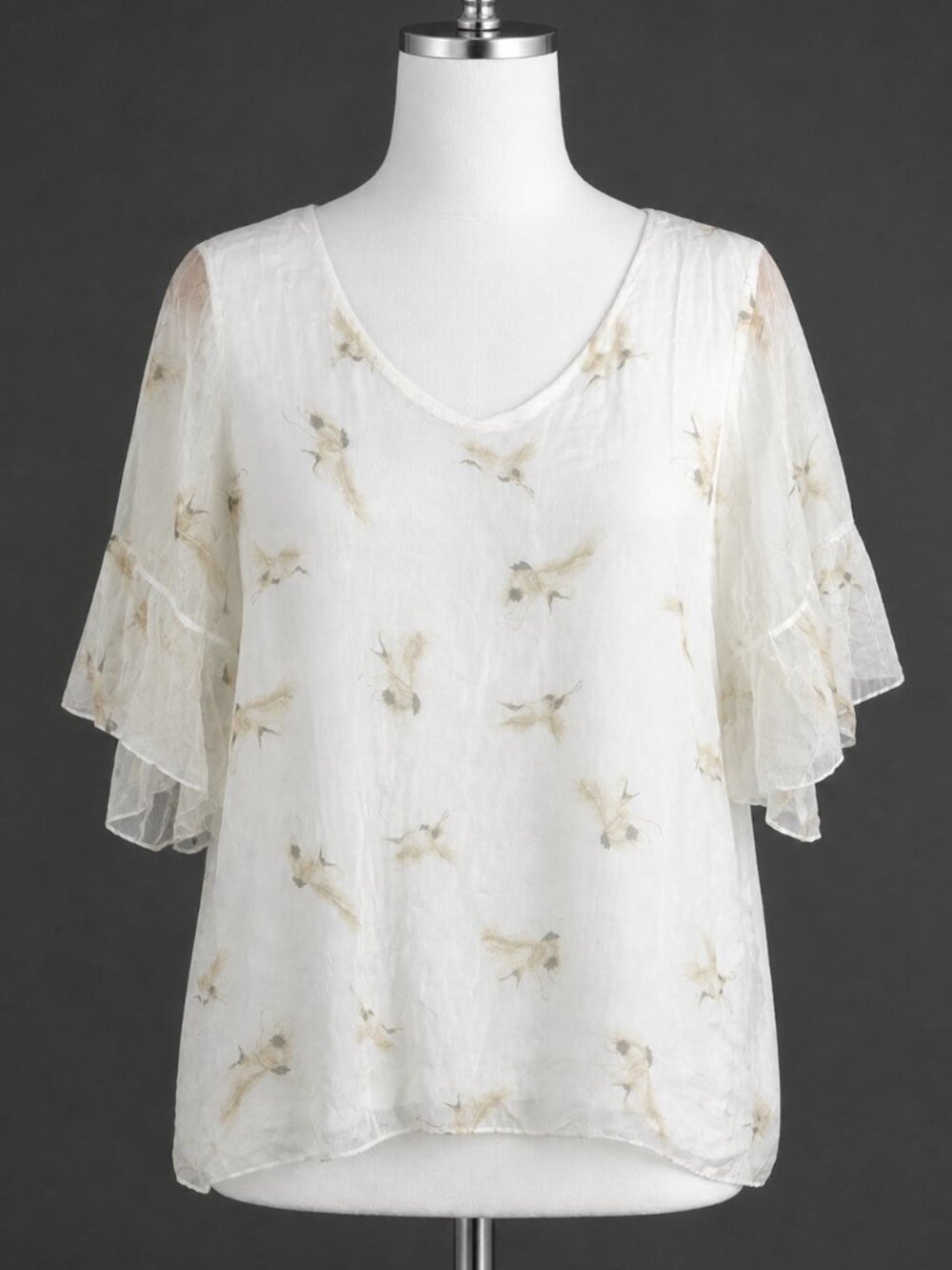 Elena Baldi Silk Blouse